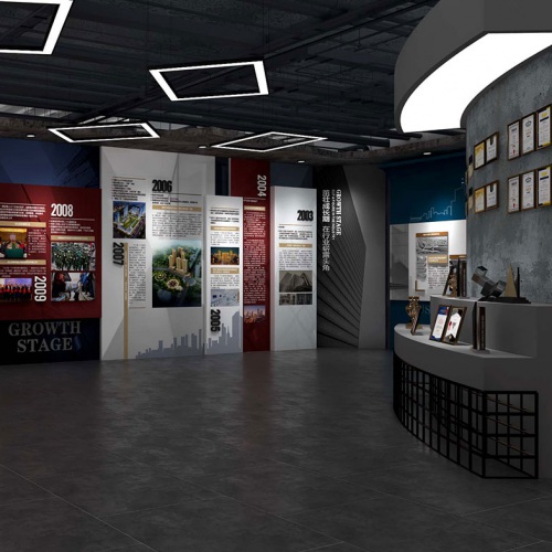 企业展厅-四川泰合置业集团有限公司沛华往事文化影象展厅设计计划