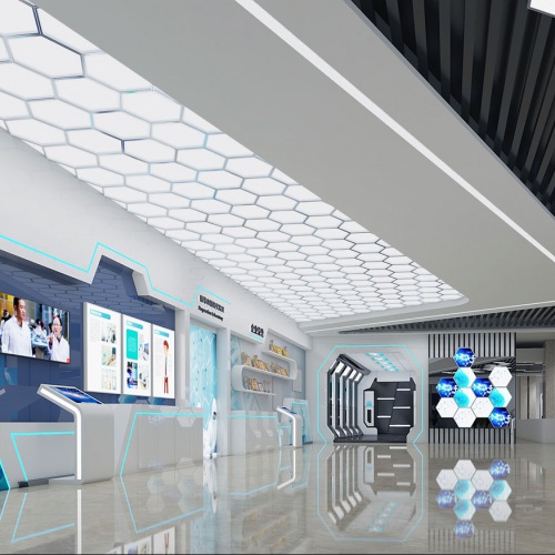 企业展厅-新生命干细胞成都科普教育基地策划设计_生物医疗科技数字化互动展示厅设计计划